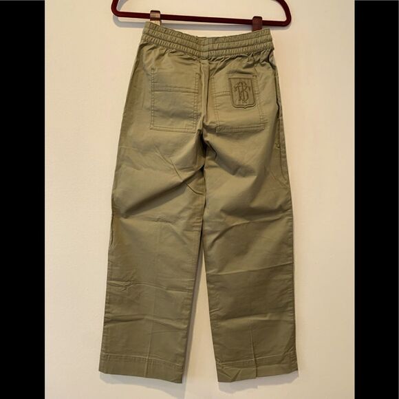 Tory Burch modern twill logo ankle pants size XXS, NWT - Picture 4 of 10